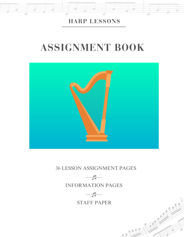 Harp Lesson Assignment Book (digital)